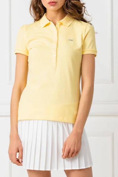 Polo | Slim Fit | stretch pique Lacoste yellow