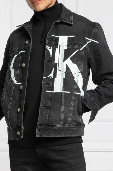 Jeans jacket | Slim Fit CALVIN KLEIN JEANS black
