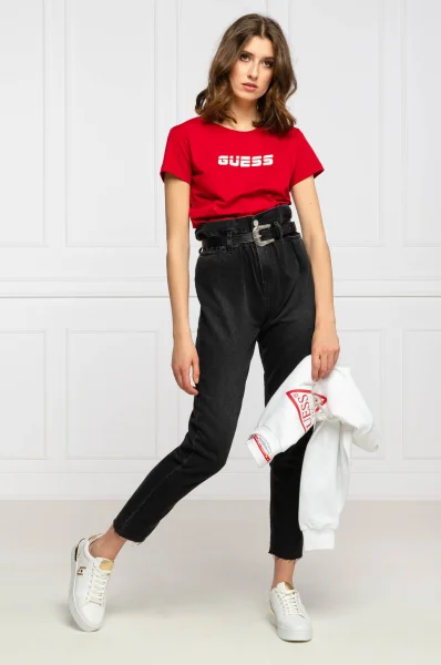 T-shirt | Regular Fit GUESS ACTIVE red