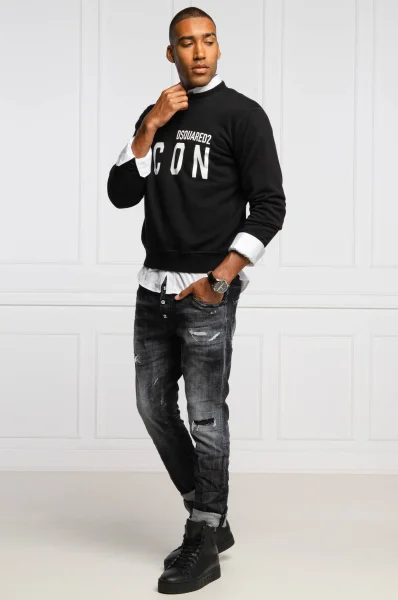 Sweatshirt | cool fit Dsquared2 black