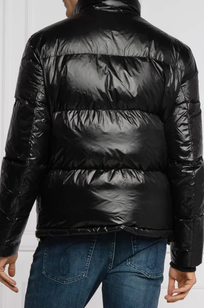 пухова куртка | regular fit Armani Exchange чорний