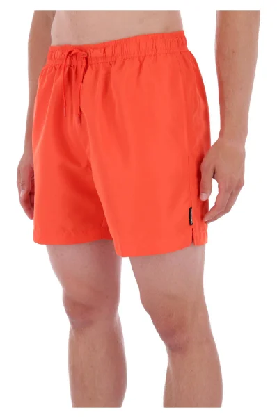 Szorty kąpielowe Core Solids | Regular Fit Calvin Klein Swimwear pomarańczowy