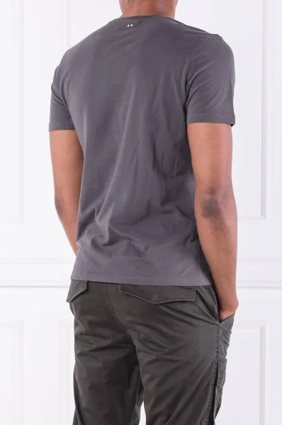 T-shirt SOLIN | Regular Fit Napapijri gray