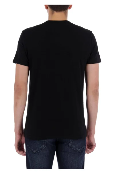 T-shirt 2-PACK | Regular Fit Emporio Armani czarny