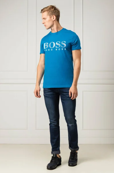 T-shirt | Regular Fit BOSS BLACK blue
