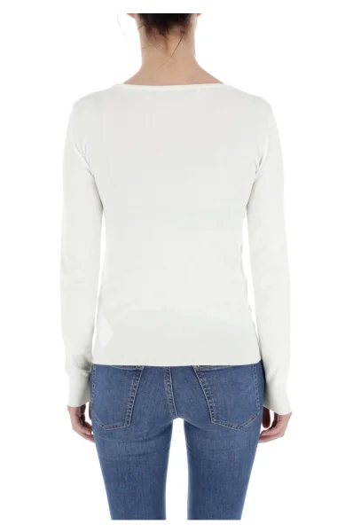 Sweater CLARA | Slim Fit GUESS cream