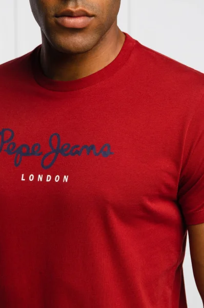 T-shirt eggo | Regular Fit Pepe Jeans London claret