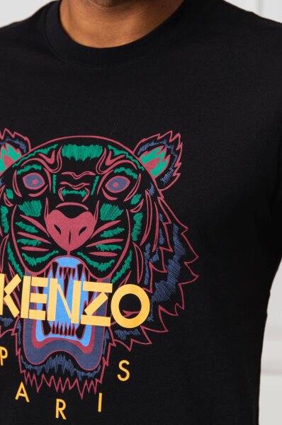 T-shirt | Slim Fit Kenzo | Czarny | Gomez.pl