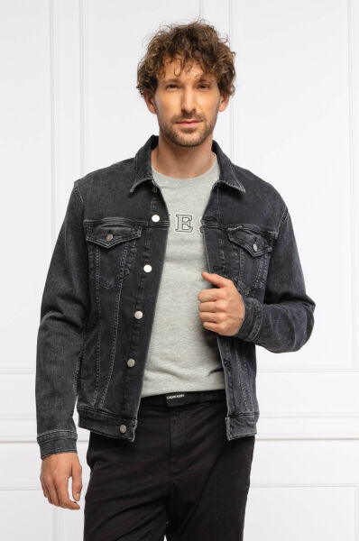 Jeans jacket MODERN ESSENTIAL | Regular Fit | denim CALVIN KLEIN JEANS |  Black /en