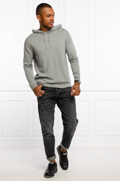 светр | regular fit | з додаванням бавовни і кашеміру Pepe Jeans London сірий