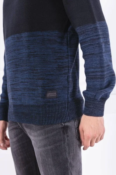 Sweater | Regular Fit Armani Exchange navy blue
