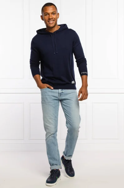Sweater | Regular Fit | with addition of wool and cashmere Pepe Jeans London navy blue