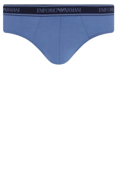 Briefs 3-pack Emporio Armani blue