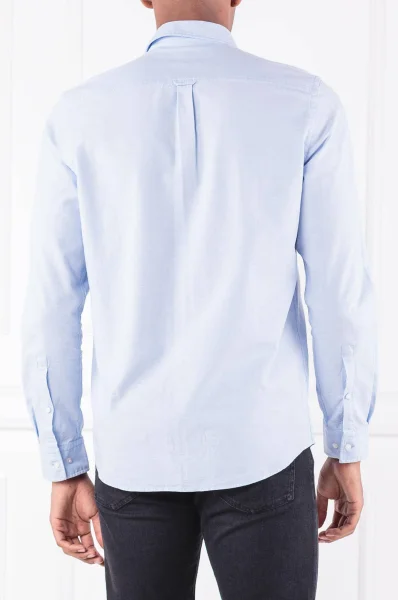 Koszula Evory-Logo | Straight fit HUGO błękitny