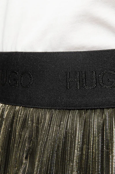 Spódnica Reglissy-1 HUGO metaliczny