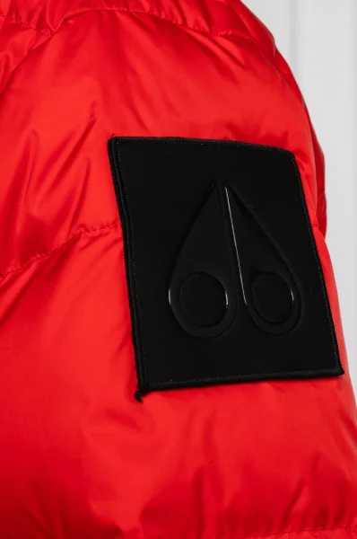 Down jacket with suspenders | Regular Fit Moose Knuckles red
