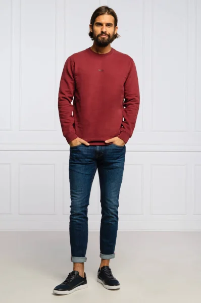 Sweatshirt Weevo | Relaxed fit BOSS ORANGE claret