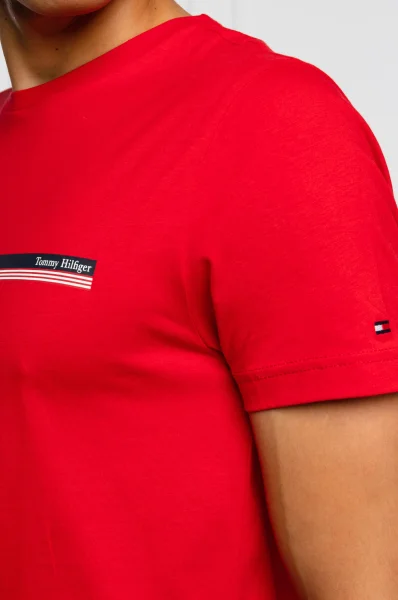 T-shirt | Regular Fit Tommy Hilfiger czerwony