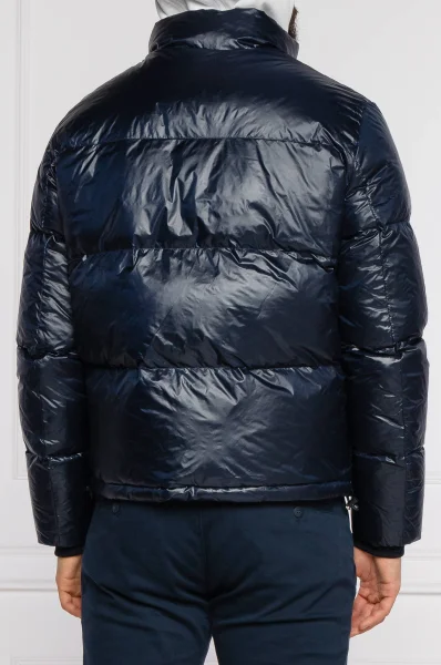 пухова куртка | regular fit Armani Exchange темно-синій