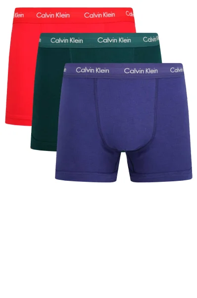 Boxer shorts 3-pack Calvin Klein Underwear, bottle green