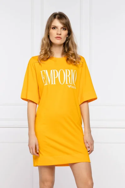 Sukienka Emporio Armani żółty
