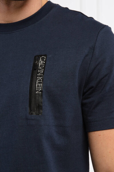 T-shirt | Regular Fit Calvin Klein | Navy blue | Gomez.pl/en