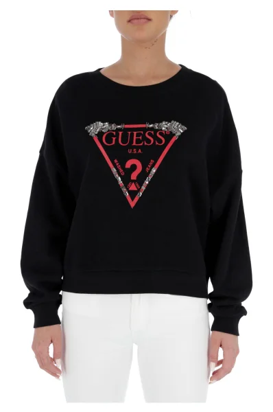 Sweatshirt | Loose fit GUESS black