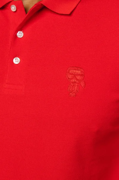 Polo | Regular Fit Karl Lagerfeld red