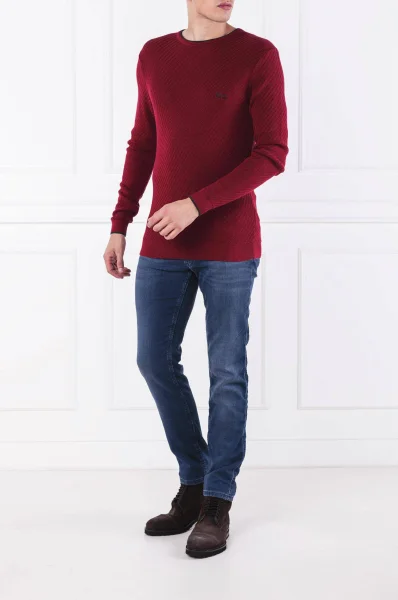 Sweater Ridney | Slim Fit BOSS GREEN claret