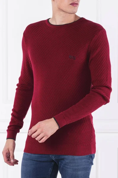 Sweater Ridney | Slim Fit BOSS GREEN claret