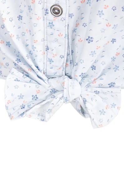 Ditsy Shirt Pepe Jeans London baby blue