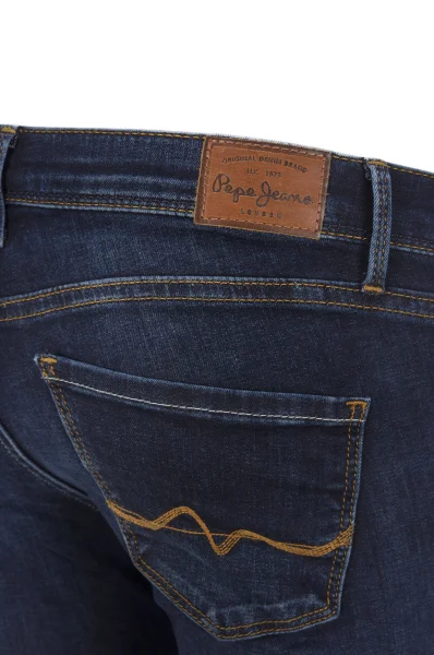 Jeansy Cher Pepe Jeans London granatowy