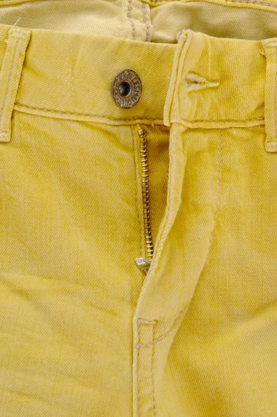 Spodnie GUESS żółty