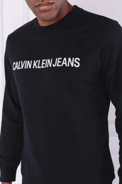 Sweatshirt Black CORE Fit INSTITUTIONAL LOGO Regular CALVIN KLEIN | JEANS |