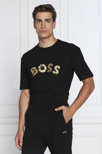 T-shirt Teego | Regular Fit BOSS GREEN black