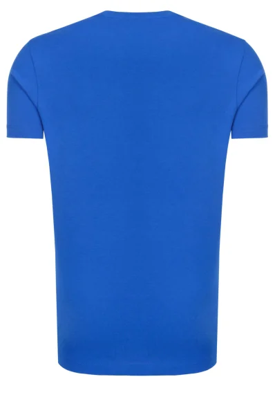 T-shirt CALVIN KLEIN JEANS niebieski