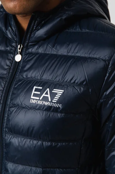 куртка | regular fit EA7 темно-синій