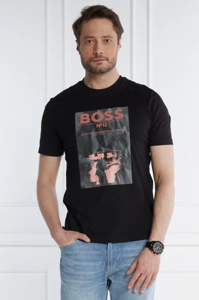 T-shirt | Regular Fit BOSS ORANGE black