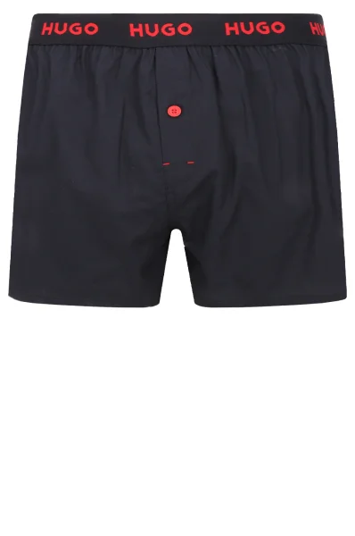 Boxer shorts 3-pack WOVEN BOXER TRIPLET Hugo Bodywear black