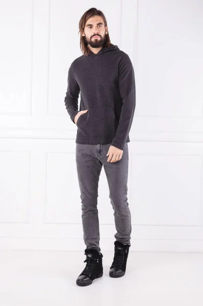 Sweatshirt MILANO WAFFLE | Regular Fit Michael Kors charcoal