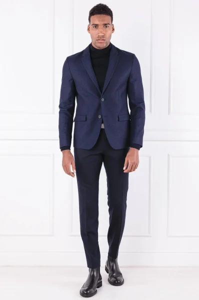 Wool blazer Harelto1841 | Slim Fit HUGO navy blue