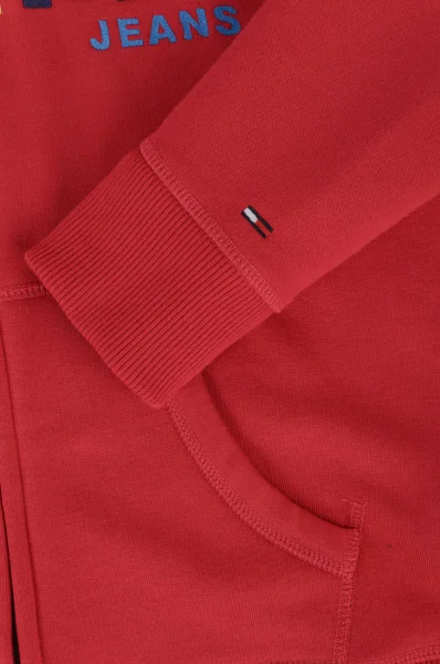 Bluza | Regular Fit Tommy Jeans czerwony