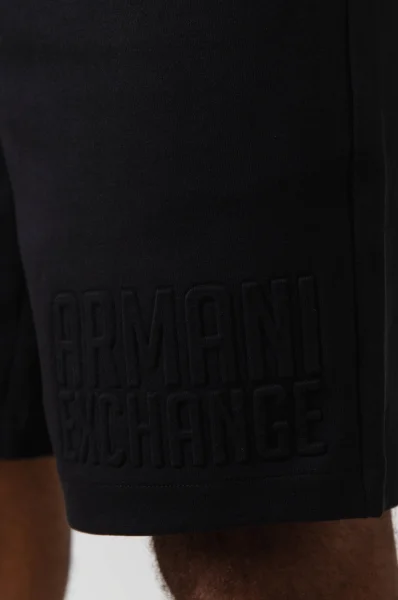 Szorty | Regular Fit Armani Exchange czarny