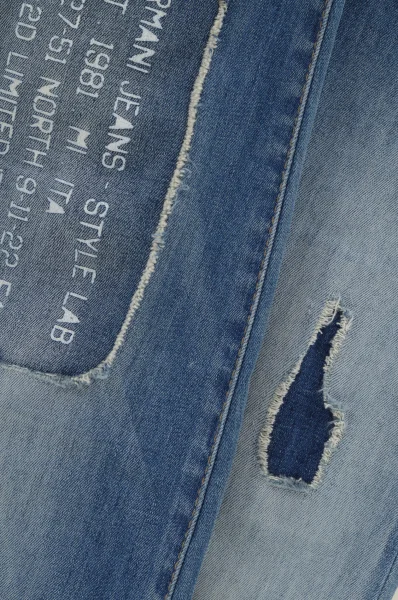 Jeansy 96 | Super Skinny fit Armani Jeans niebieski