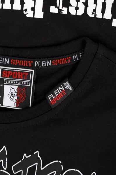 T-shirt Stronger Plein Sport czarny