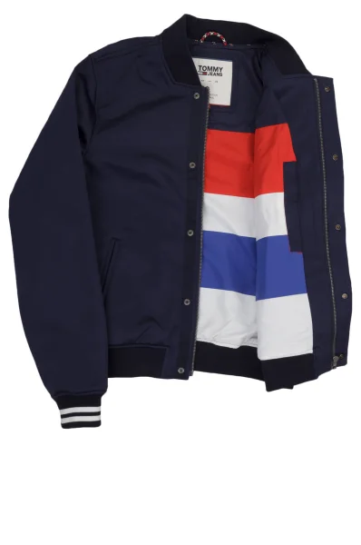 Racer bomber jacket Tommy Jeans navy blue