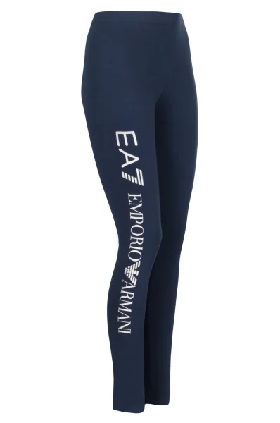 Leggings EA7 navy blue