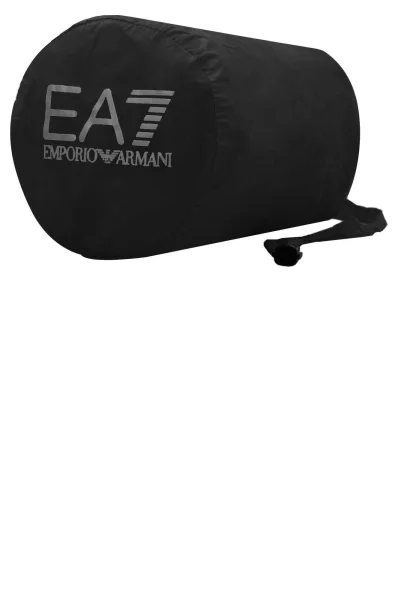 Puchowy bezrękawnik | Regular Fit EA7 czarny