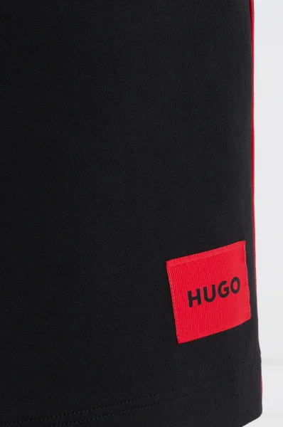 Szorty Badge | Regular Fit Hugo Bodywear czarny
