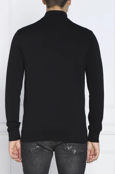 светр | regular fit Karl Lagerfeld чорний